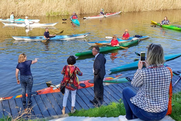 Opening recreatieve routes